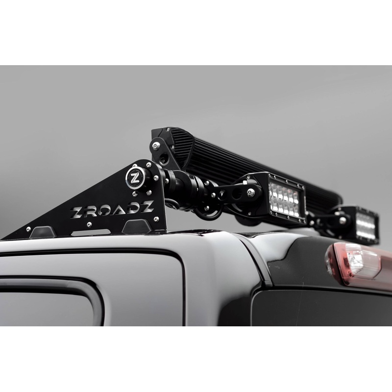 ZROADZ Z350040 Black Mild Steel Aluminum Modular Rack LED Bracket Fits 2015-2020 Chevrolet Colorado