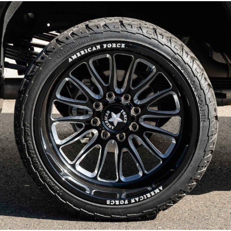 2024 GMC Denali 2500 Ultimate Duramax – American Force Wheels Quantum Concave Pre-Mounted on Venom Terra Hunter XT Tires