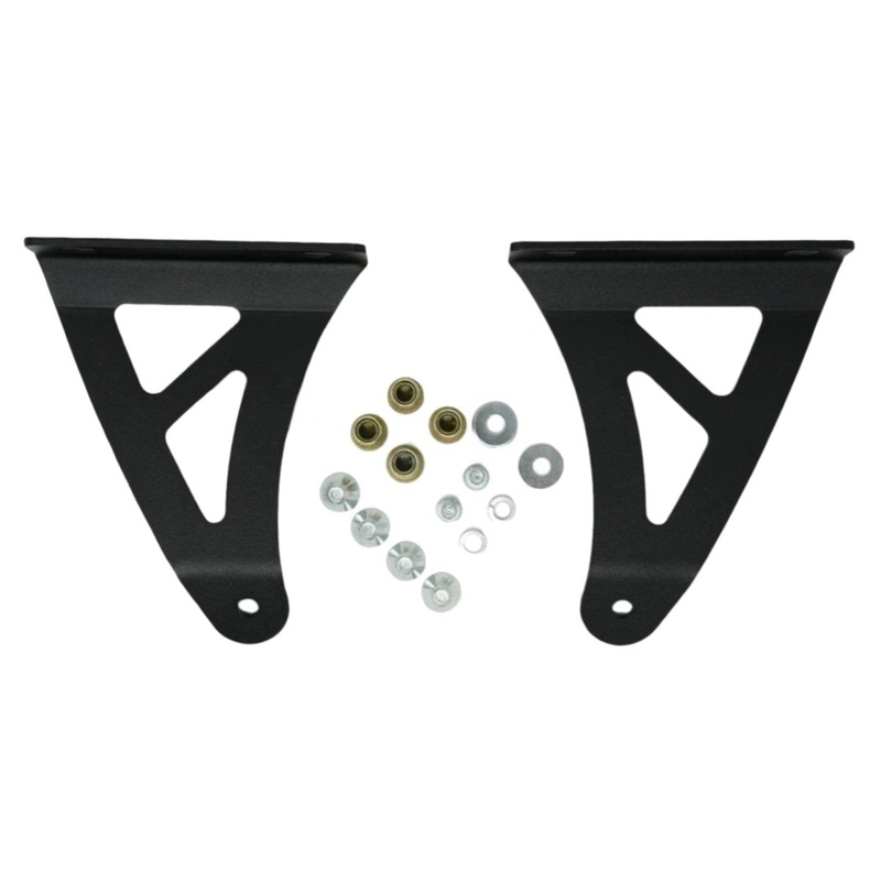 Cali Raised 52″ Curved LED Light Bar Roof Mounting Brackets for 4Runner (2003-2024)