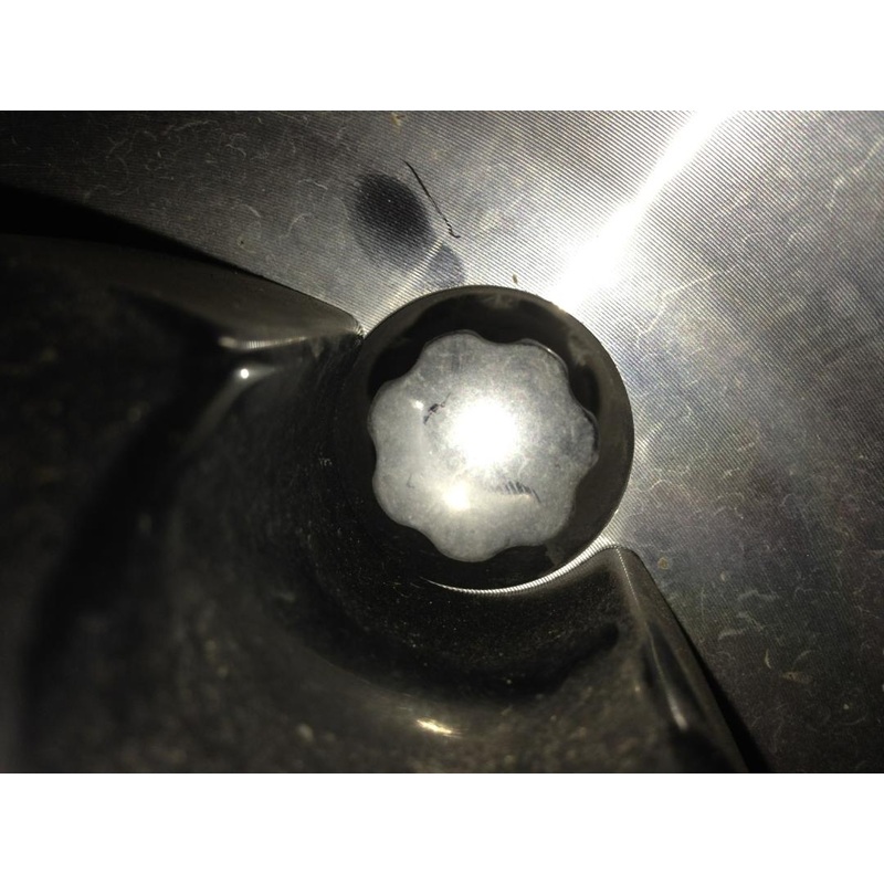 Waldoch Lug Nut Key for Security Splined Lug Nuts with 7 Splines