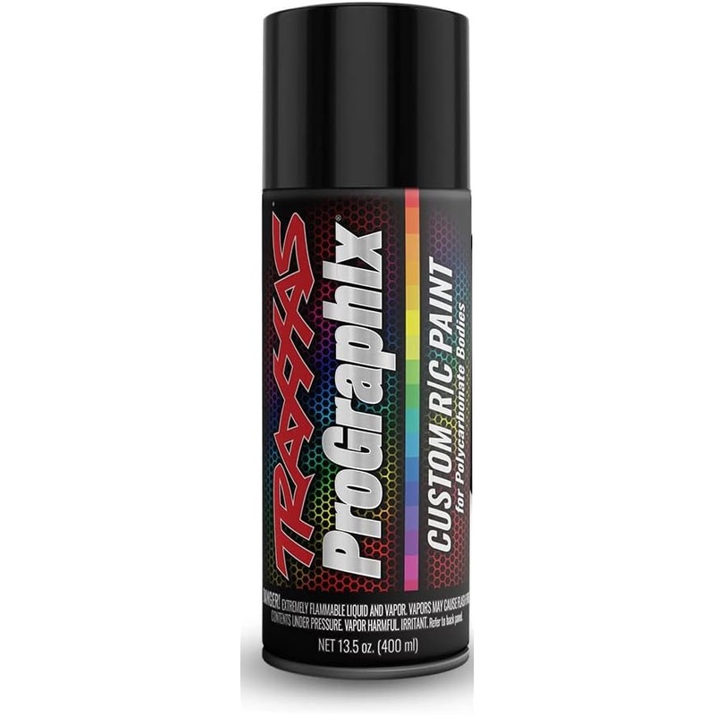 Traxxas body paint, black 13.5oz
