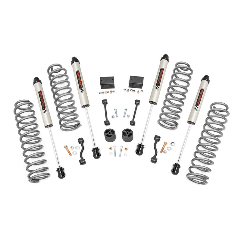 2.5 Inch Lift Kit | Coils | V2 | Jeep Wrangler Unlimited Rubicon 4WD (18-23)