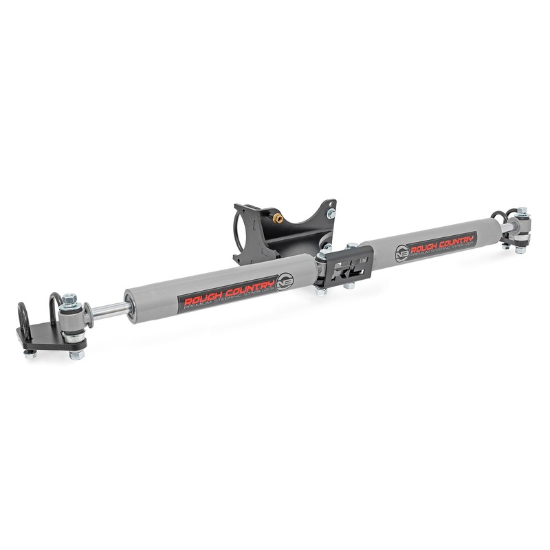 N3 Steering Stabilizer | Dual | 2-8 Inch Lift | Ford F-250/F-350 Super Duty (23-24)