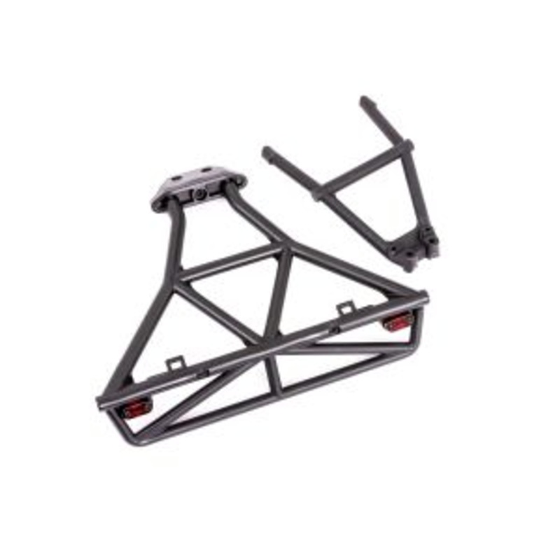 Traxxas bumper / mount rear black