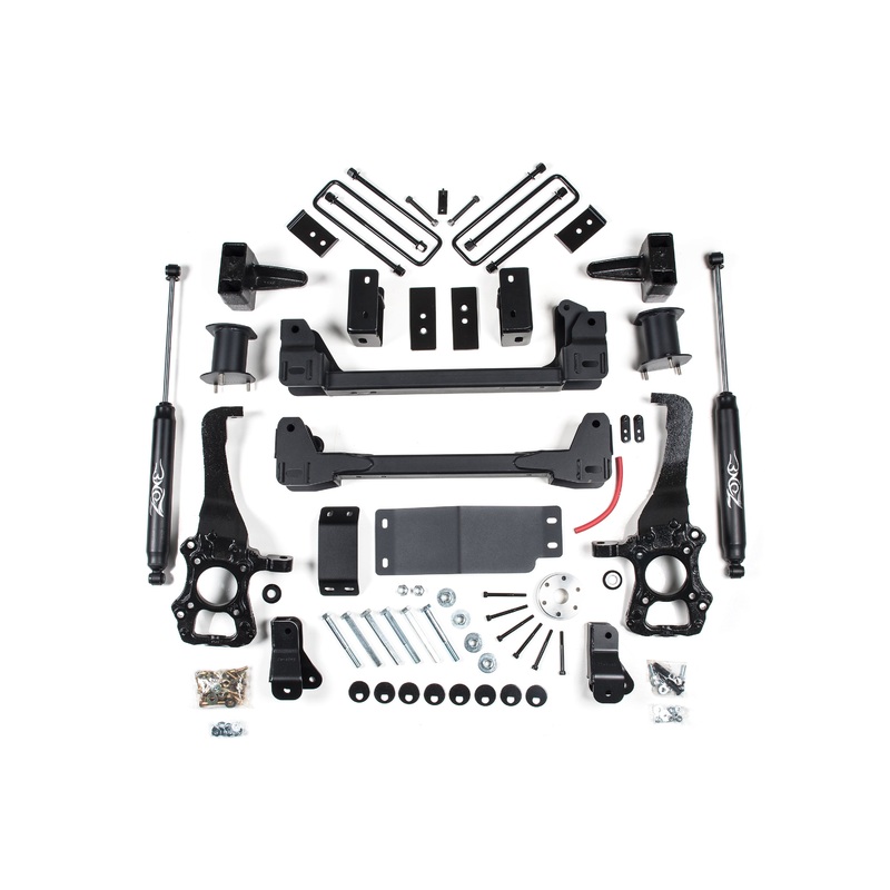 Zone Offroad 6″ Suspension System 2015-2020 Ford F-150 4WD F53N