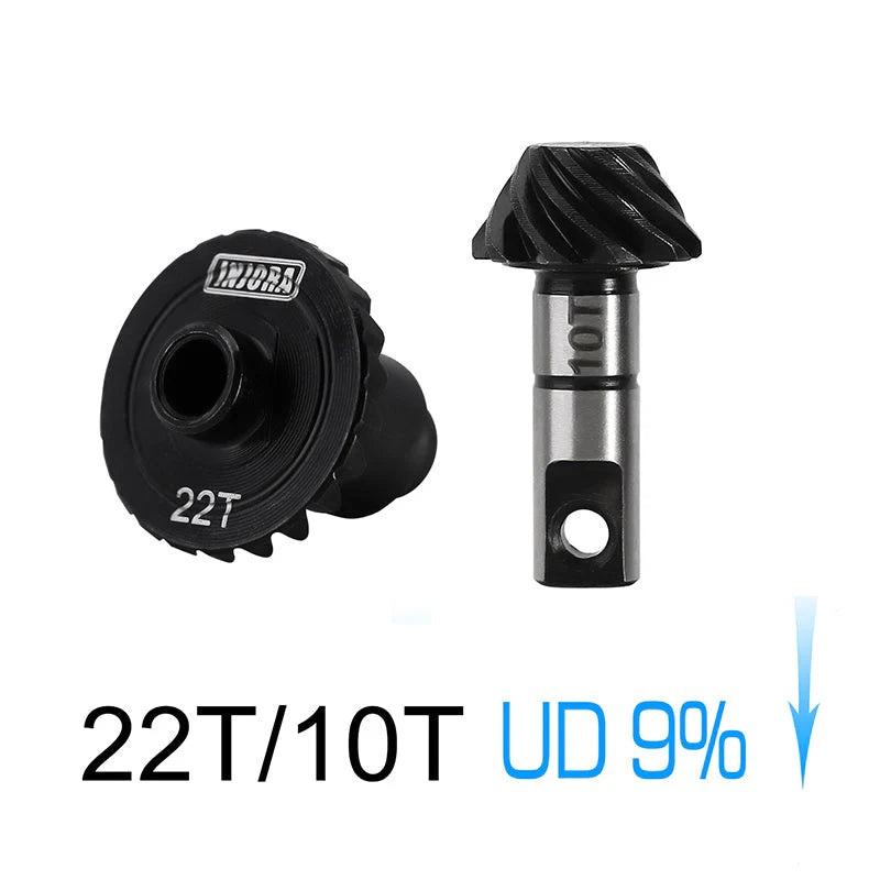 INJORA Overdrive Underdrive Alloy Steel Helical Gears for 1/18 TRX4M (Copy)