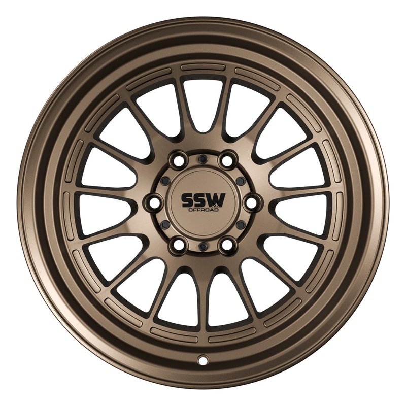 SSW Off-Road Dakar Wheel / Matte Bronze / 17X9.0 -25