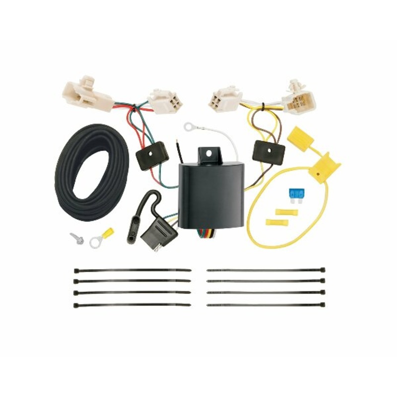 Tekonsha T-One T-Connector Harness, 4-Way Flat, Compatible with Select Subaru Legacy