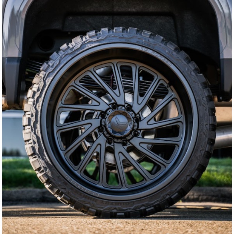 2021 GMC Sierra 2500 HD Denali Duramax – KG1 Forged Viles Wheels Pre-Mounted on Fury M/T Tires