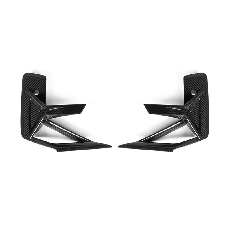 2022-2024 BMW X3M Carbon Fiber Front Bumper Side Inserts | F97 LCI