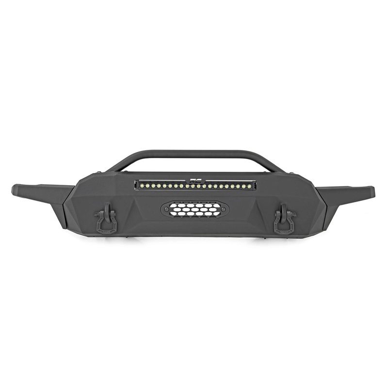Front Bumper | High Clearance | Hybrid | 20″ Blk DRL LED | Toyota Tacoma (16-23)