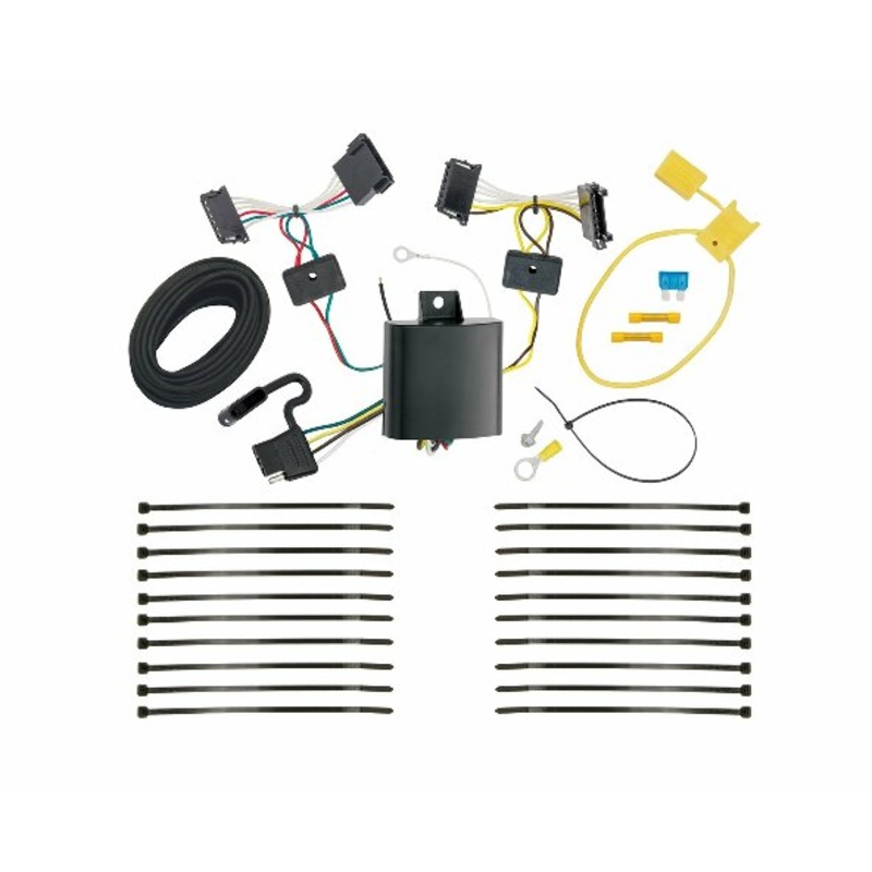 Tekonsha T-One T-Connector Harness, 4-Way Flat, Compatible with Select Dodge Sprinter : Freightliner Sprinter : Mercedes-Benz Sprinter