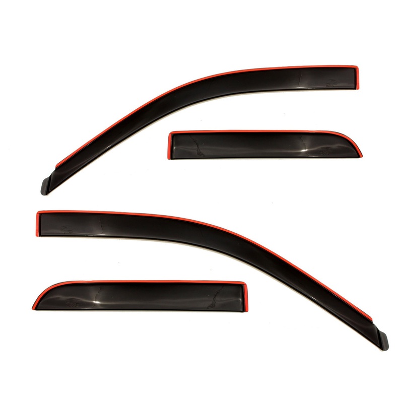 Ventvisor Deflector Smoke Low Profile In-Channel Mount 4 pc. 994004