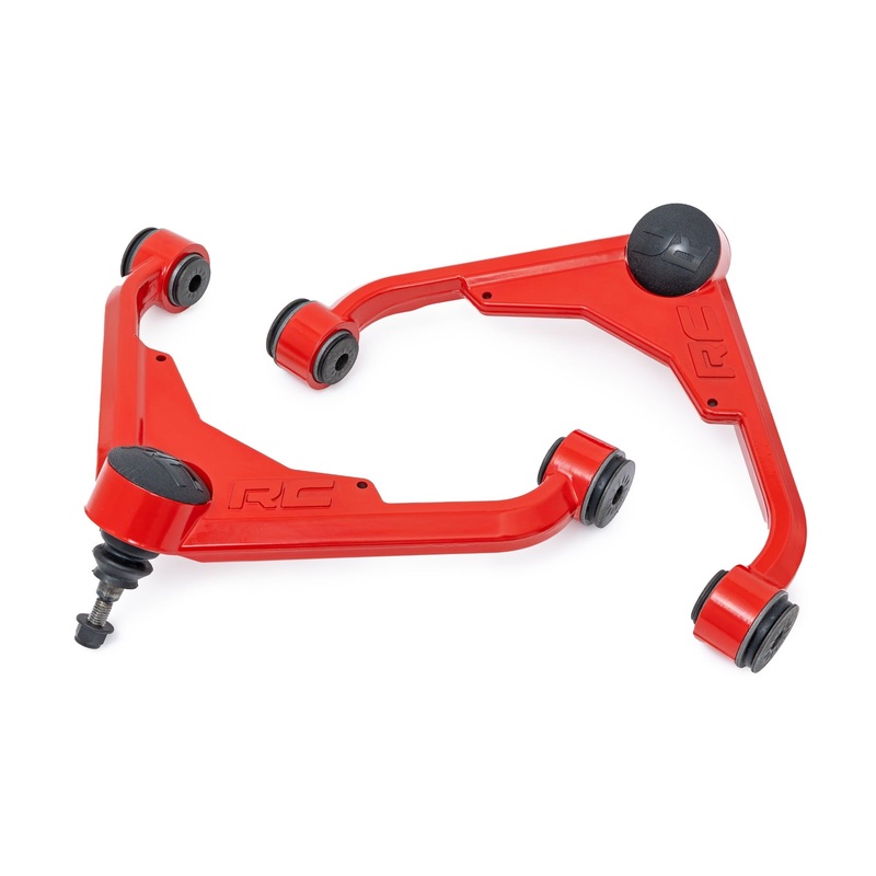 Red Forged Upper Control Arms | 3 Inch Lift | Chevy/GMC 2500HD (01-10)