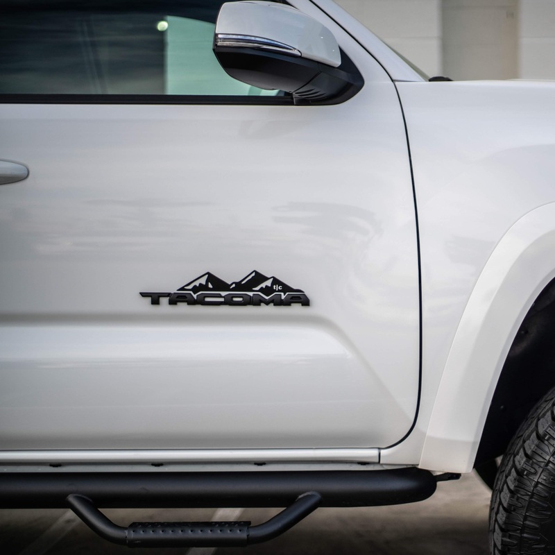 Tactilian Badge Mountain Range Magnet for Tacoma (2016-2025)