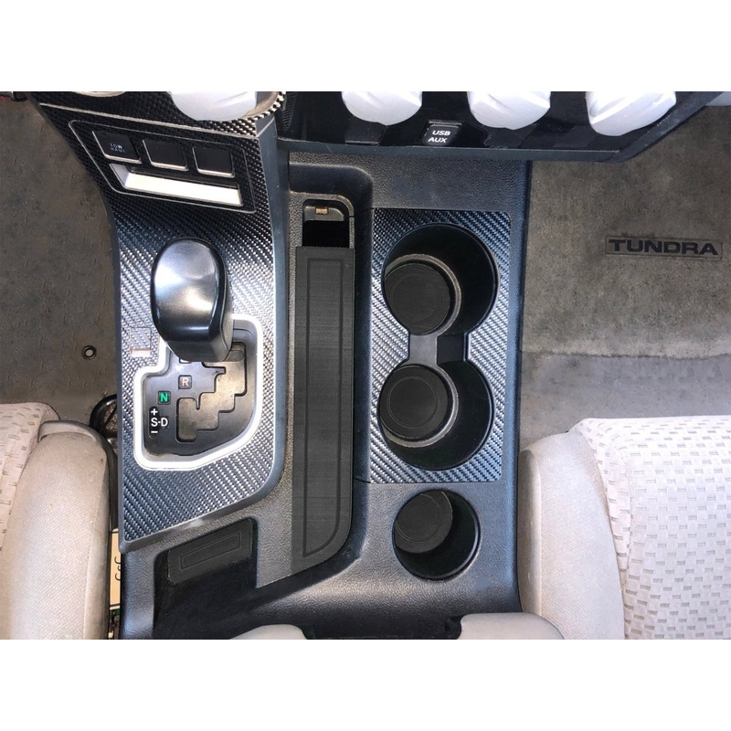 Tufskinz Bucket Seats Interior Cup Holder Foam Inserts for Tundra (2007-2013)