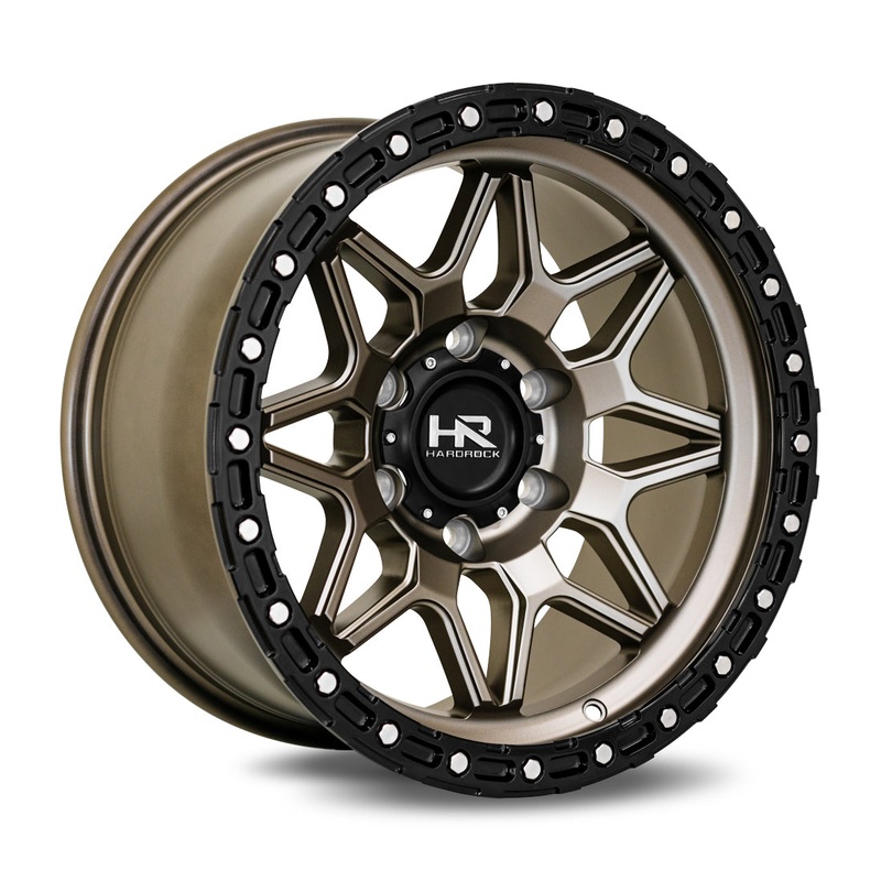 Hardrock Offroad – H105 17×9 Matte Bronze