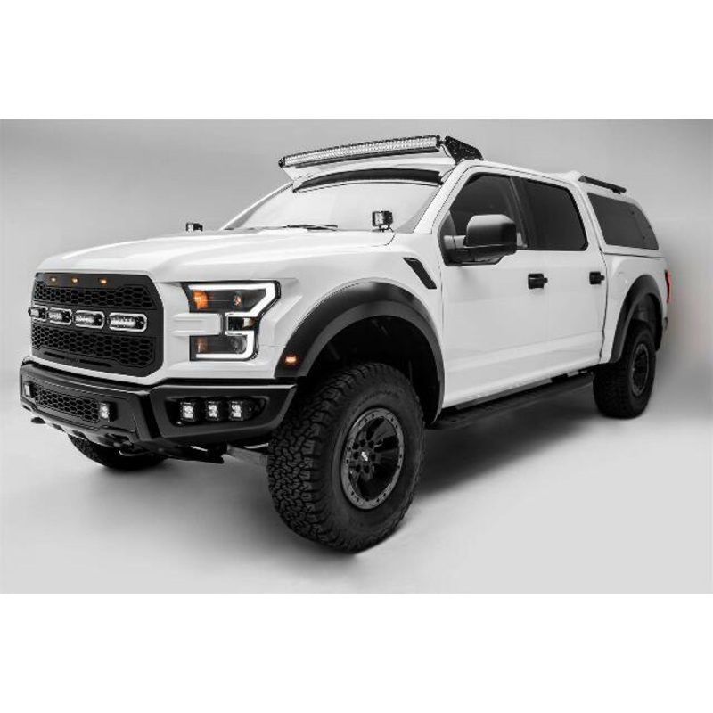 ZROADZ Z335662-KIT-C Front Roof LED Kit; Incl. [1] 52 in. LED Curved Double Row Light Bar and Universal Wiring Harness;