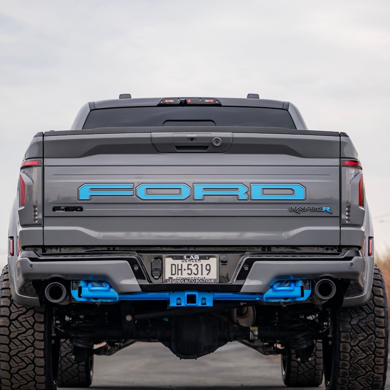 2021-2024 Ford F150 / Raptor / Platinum All Trims Tailgate Plaque Custom Painted