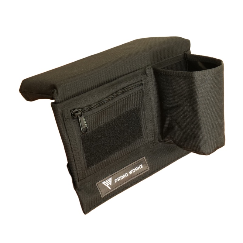Primo Workz Armrest – with Cupholder – Black Canvas – Driver Side