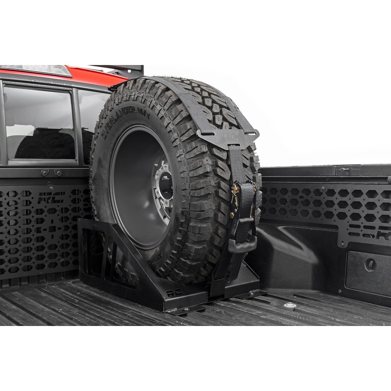 Bed Mount Spare Tire Carrier | Universal | Multiple Makes & Models (Chevy/Dodge/Ford/GMC/Ram)