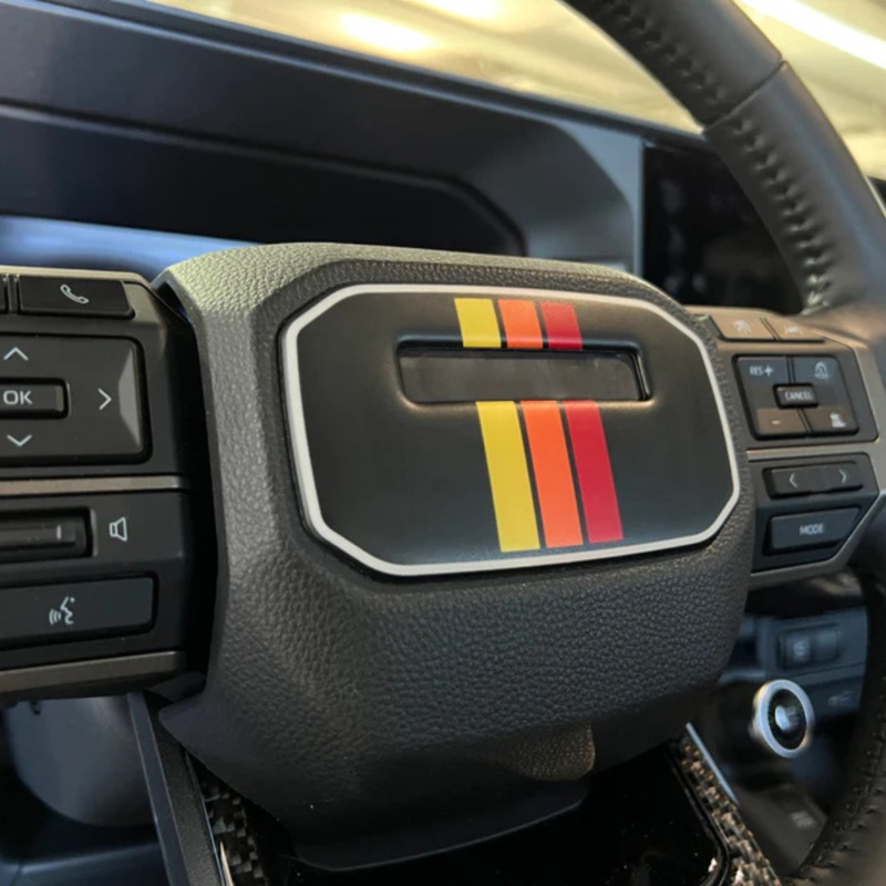 Tufskinz Center Steering Wheel Accent Trim for Land Cruiser (2024-2025)