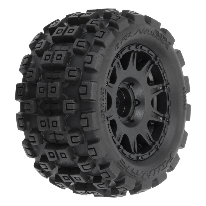 Pro-Line Badlands MX 1.9″ All-Terrain Buggy Tires (4) Mounted