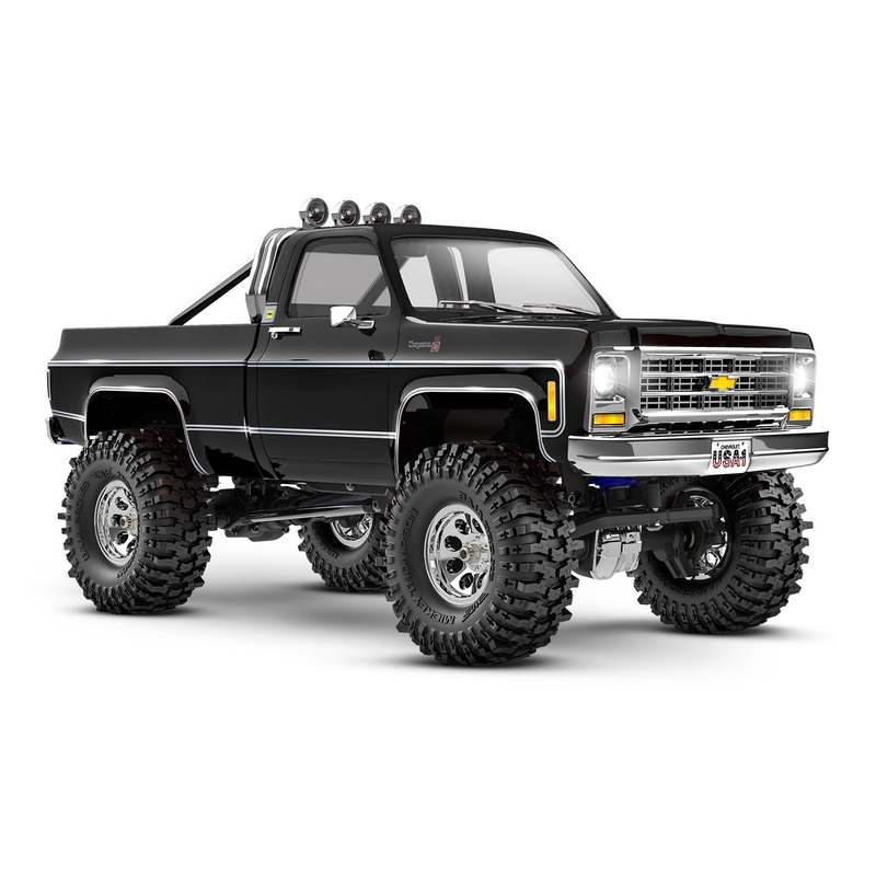 Traxxas-Blk Trx-4m Chevrolet K10 High Trail Special Edition Black