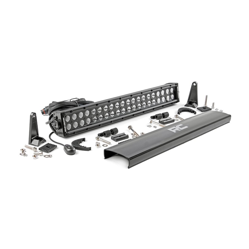 20 Inch Black Series LED Light Bar | Dual Row