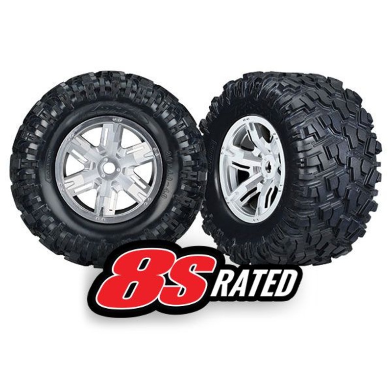 Traxxas T&W X-Maxx STN Chrome/Maxx Tire