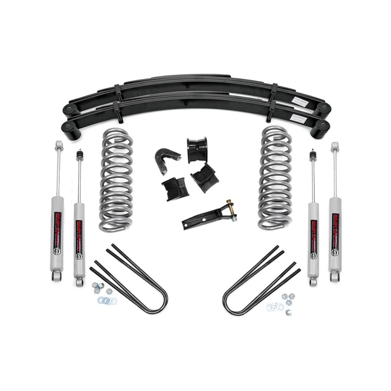 4 Inch Lift Kit | Rear Springs | Ford F-100 4WD (1970-1976)