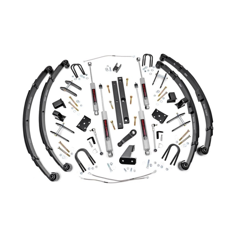 4.5 Inch Lift Kit | X-Series | Power Steer | Jeep Wrangler YJ 4WD (1987-1995)