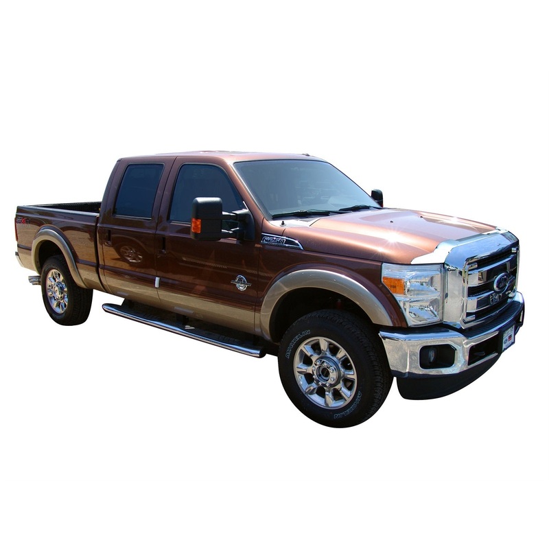 Aeroskin Hood Protector Chrome 622022