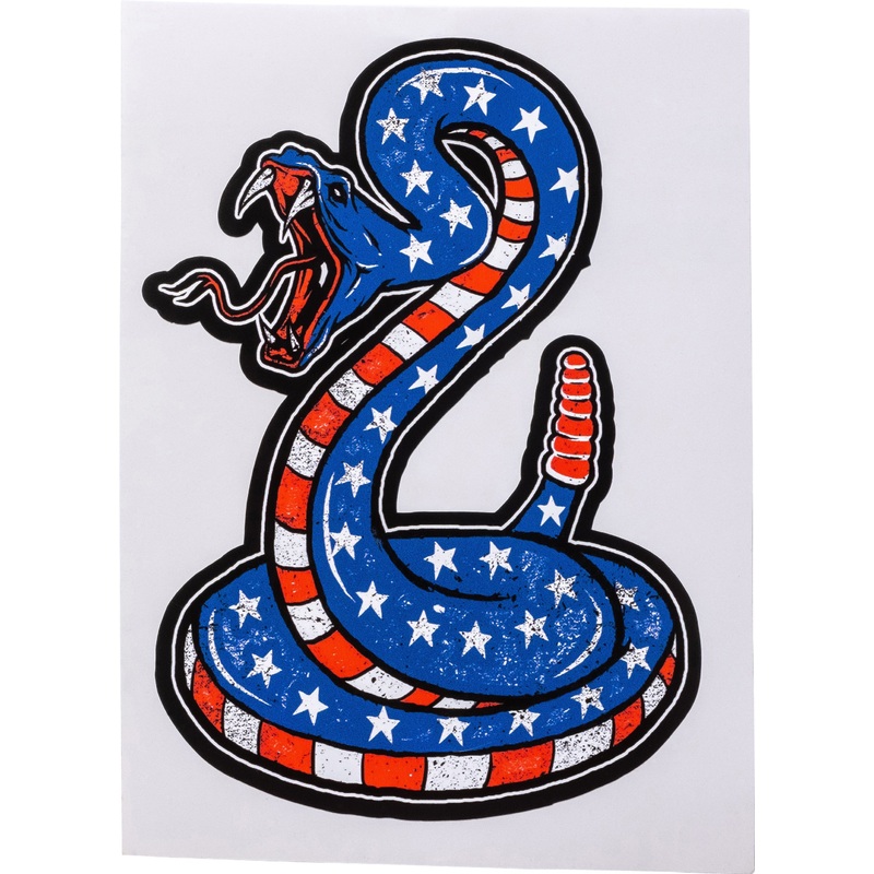 Dont Tread On Me Snake Vinyl Decal