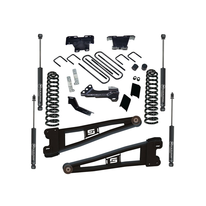 4″ Radius Arm Lift Kit – 23-24 F-250/F-350 4WD – Diesel – w/ SL Shocks K1030