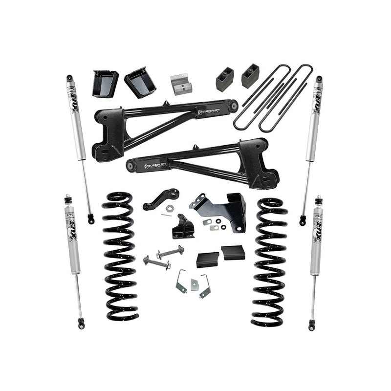 6″ Lift Kit w/ FOX Shocks – 11-16 F250/350 4WD Diesel w/ Replacement Radius Arms K989F