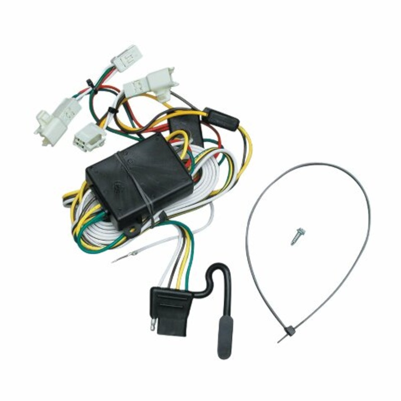 TEKONSHA 118341 T-One T-Connector Harness, 4-Way Flat, w/Converter, Compatable with 1996-2002 Toyota 4Runner