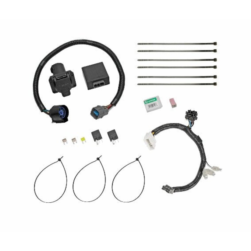 Tekonsha Tow Ready 118265 Tow Custom Harness, 7-Way, w/Circuit Protected ModuLite HD Module, Compatible with Honda Pilot. 2012-2015