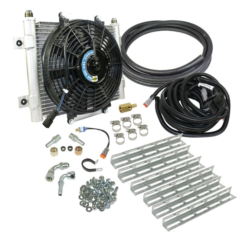 Xtruded Trans Oil Cooler – 3/8 inch Cooler Lines