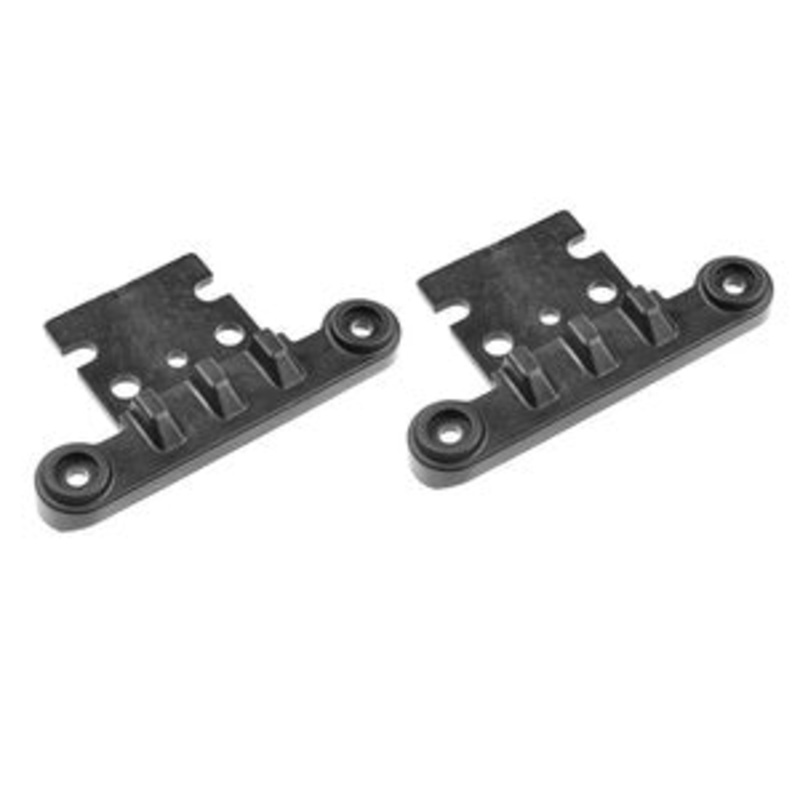 Team Corally Bumper / Gearbox Cover, Composite (2pcs)