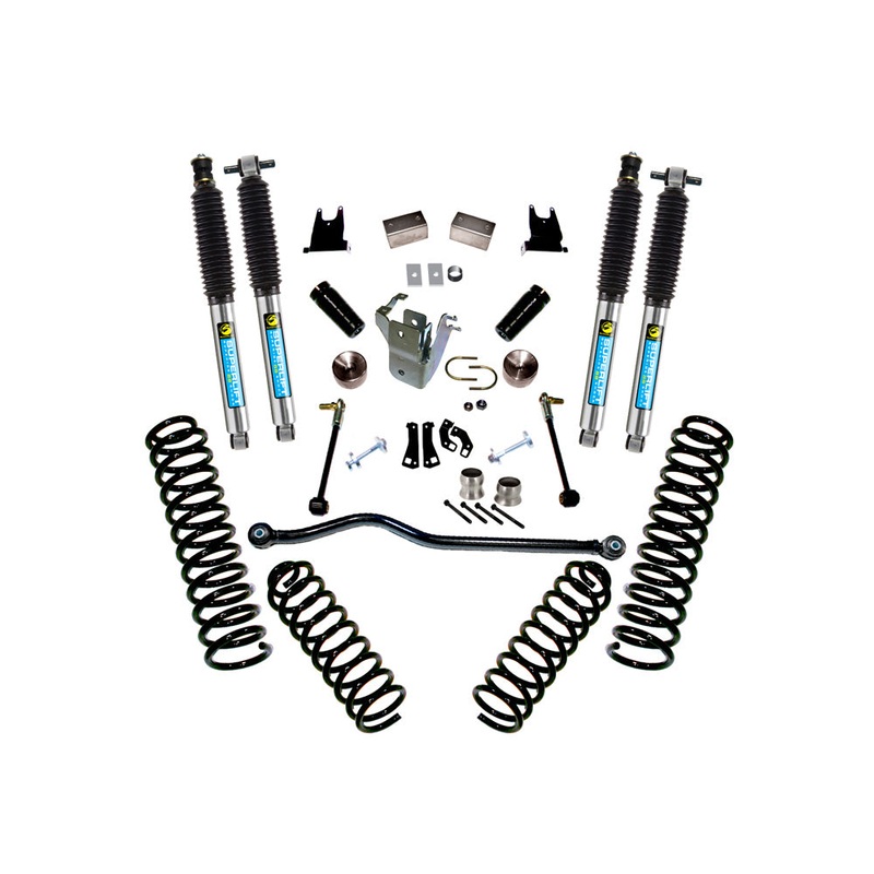 4″ Lift Kit – 07-18 Wrangler JK – 4-door – w/ Bilstein Shocks K928B