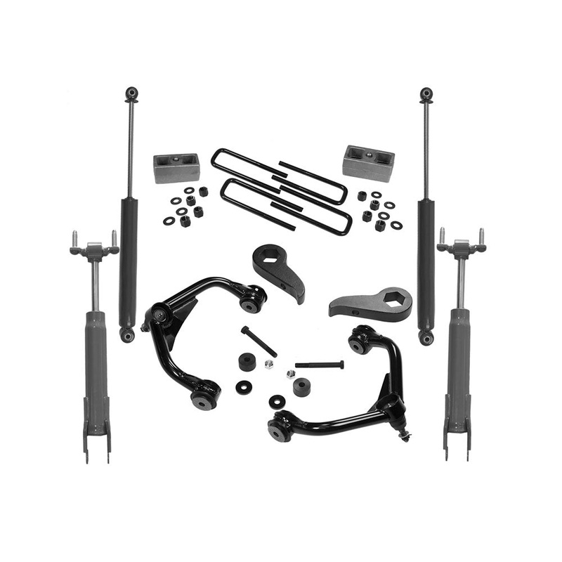 3″ Lift Kit – 11-19 Chevy/GMC 2500HD – w/ SL Rear Shocks K1010