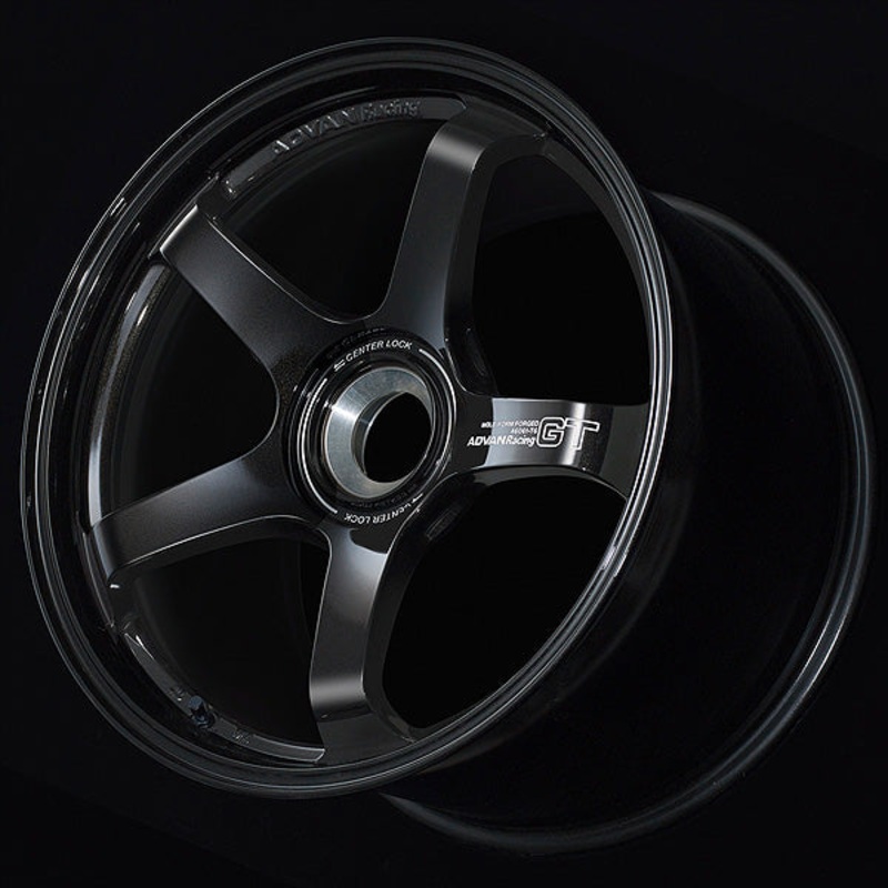 Advan Racing – Advan GT Wheel for Porsche – 20×9.0 / Offset +45 / 5×130 (Racing Titanium Black)