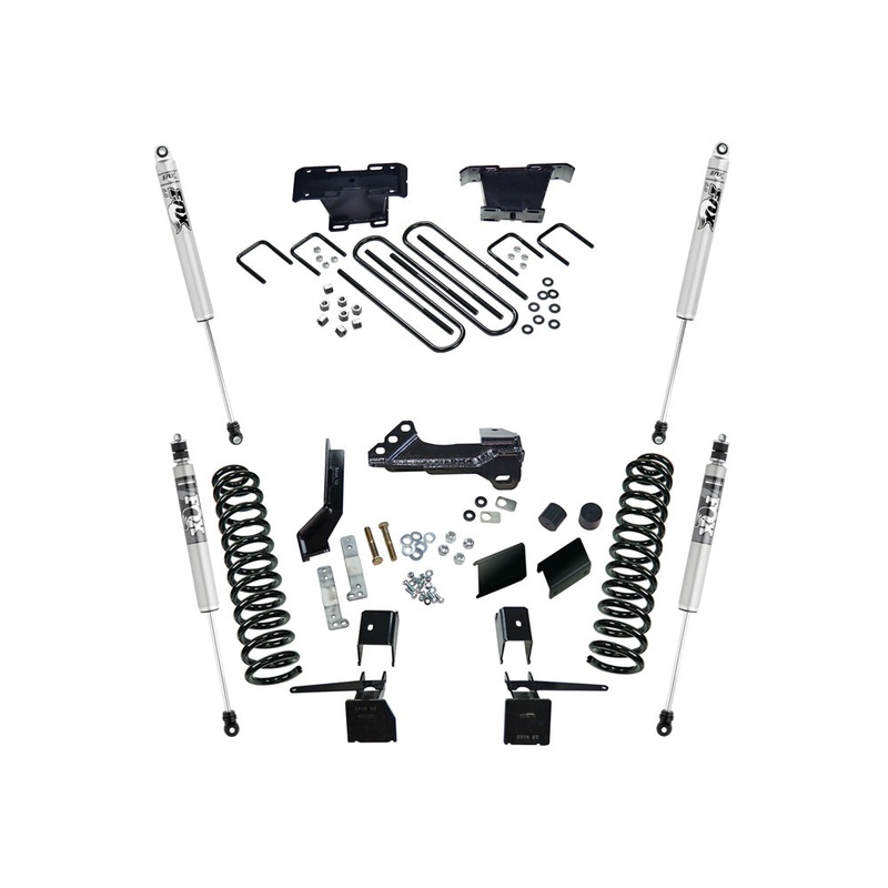 4″ Lift Kit w/ FOX Shocks – 17-22 F250/350 4WD Diesel w/ Radius Arms K165F