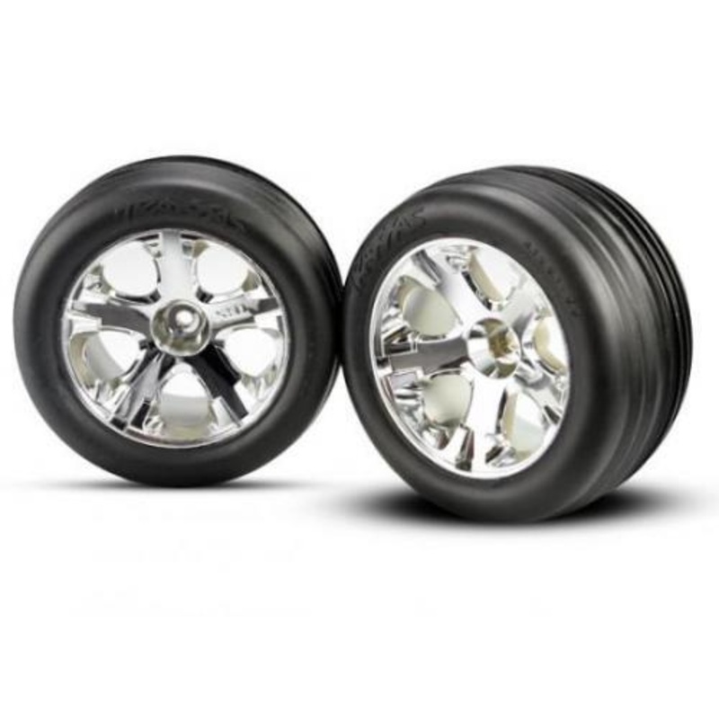 Traxxas t&w all star chrome 2.8/ribbed