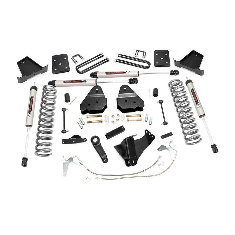 4.5 Inch Lift Kit | W/O Overloads | V2 | Ford F-250/F-350 Super Duty (08-10)