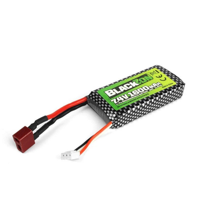 BlackZon Battery Pack (LiPo 7.4V, 1600mAh), w/ T-Plug
