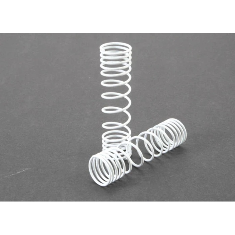 Traxxas Springs, Rear (White) (Progressive Rate) (2)