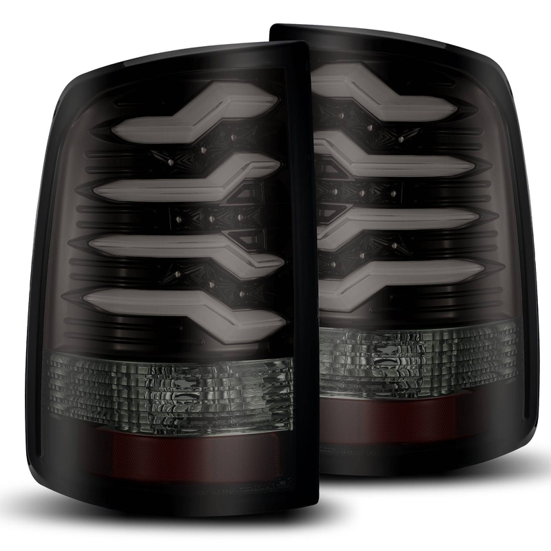09-18 Ram Truck PRO-Series LED Tail Lights Jet Black