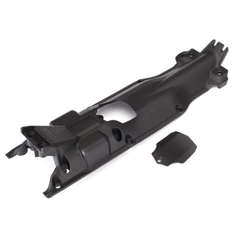 Traxxas Skidplate Nylon Black w/ Cover